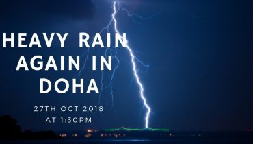 Heavy Rain Again in Doha| 27th OCT| Doha,Qatar||