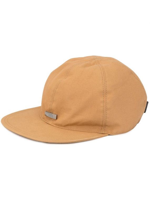 Gucci Pre-Owned قبعة بيسبول ببروش الشعار - بني