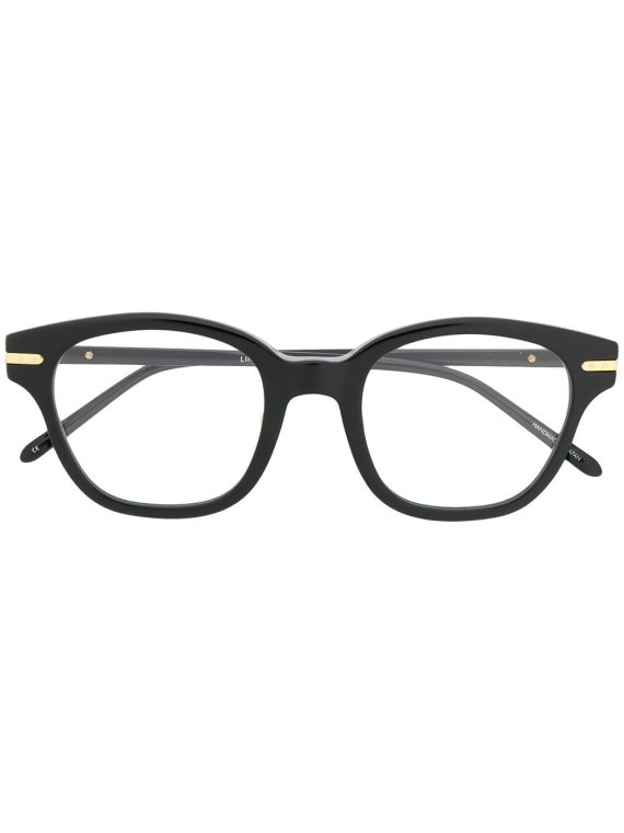 Linda Farrow نظارة بإطار مربع - BLACK