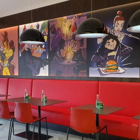 Choice Of American Meal And Drink Geek Kitchen Abu Dhabi UAE