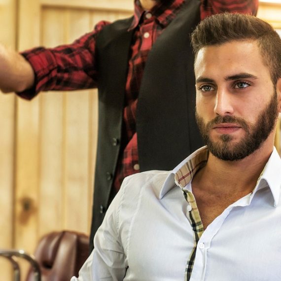 Cut With Optional Shave Mirage Gents Salon Dubai UAE