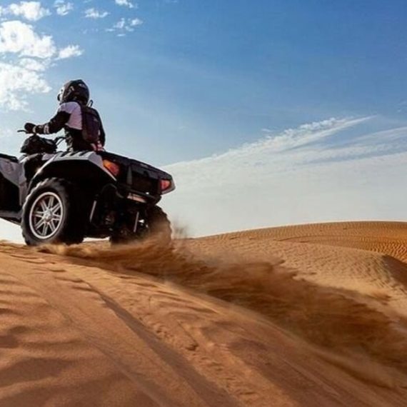 Desert Safari With Quad Biking Iconic Tourism Dubai UAE