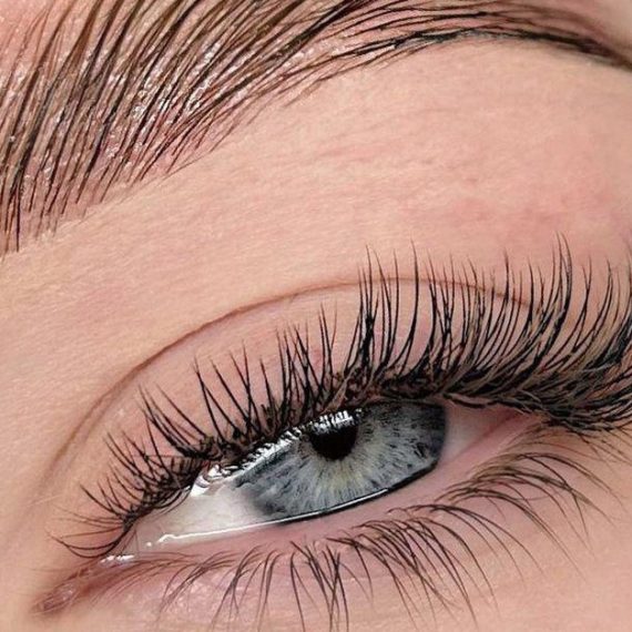 Lashes Extension W/W/O Threading Or Brows Lamination W/W/O Tinting Blossom and Berry Beauty Dubai UAE