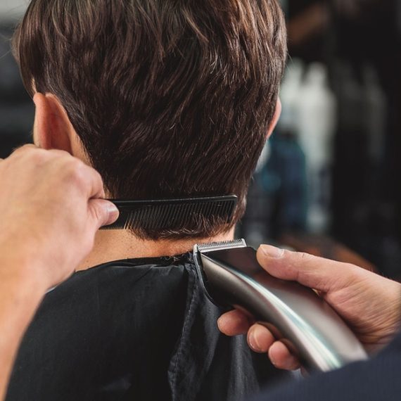 Mens Haircut And Shave At High End Gents Salon High End Gents Salon Dubai UAE