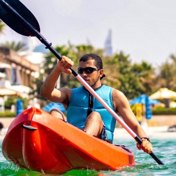 One-Hour Paddleboard Or Kayak Rental At Sea Riders Sea Riders Dubai UAE