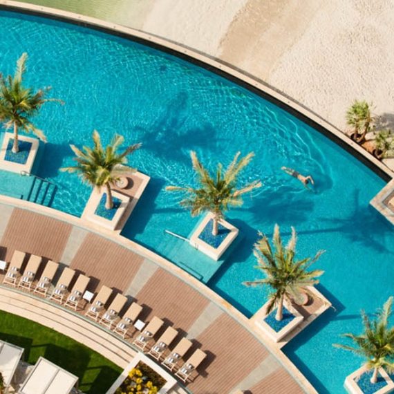Pool And Beach Access At The Pool At 5* Grand Hyatt Emirates Pearl The Pool at 5* Grand Hyatt Emirates Pearl Dubai UAE