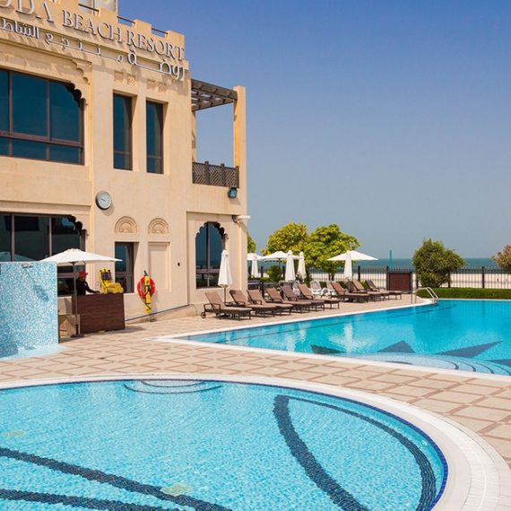 Pool And Beach Fun For Adults And Kids Pool @4* Roda Beach Resort Dubai UAE