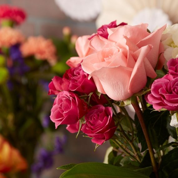 Rose Bouquet Delivery Black Petals Flowers Dubai UAE