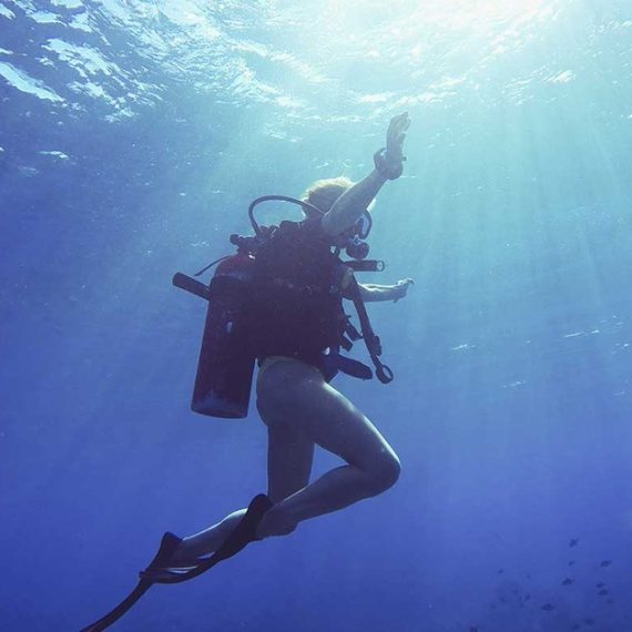 Scuba Diving Pool Session Al Mahara Diving Center Abu Dhabi UAE