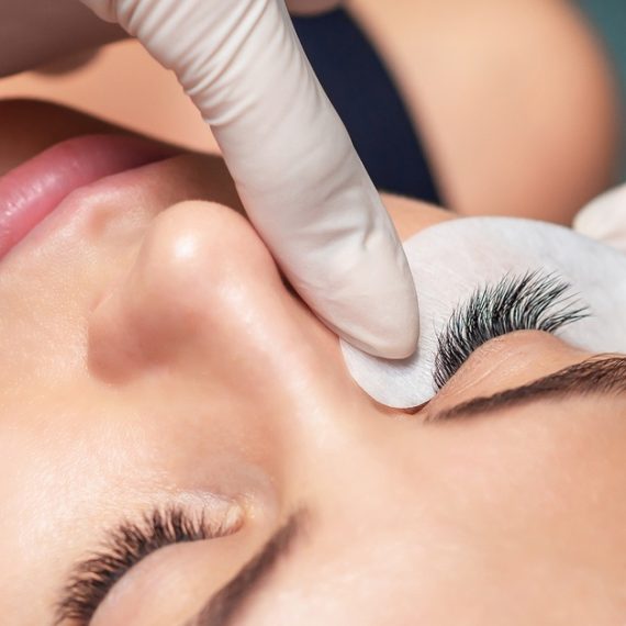 Ultimate Lashes & Brows Transformation LAMASAT AL YASMIN LADY SALON Dubai UAE