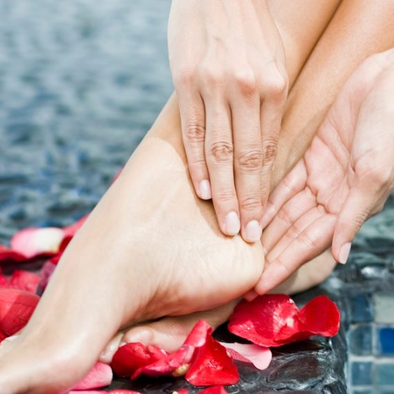 Manicure & Pedicure Packages With Gelish Or Acrylic Options Beautiful Layla Beauty Salon Dubai UAE