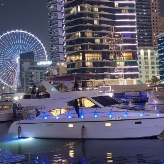 For One Child Or One Or Two Adults: Sharing Trip On A 50ft Boat Smart choice leisure yachts and boat rental LLC Dubai UAE