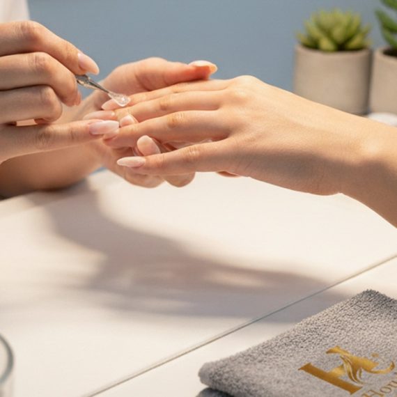 Buy Hard Gel Or Acrylic Extensions With Gelish, Nail Art, Pedi Or Blow-Dry Now at Special Price in QatarMegaDeals.com Hard Gel Or Acrylic Extensions With Gelish