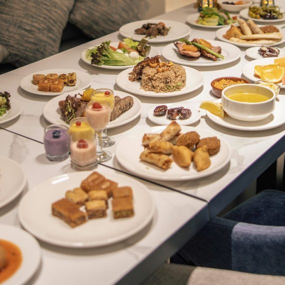 4* Lunch Buffet With Soft Beverages For 1 Child Or Up To 4 Adults Olive Tree Restaurant @ Jannah Executive Hotel Apartments Abu Dhabi UAE
