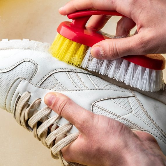 Basic Sneaker Cleaning Or Deluxe Sneaker Cleaning & Repair Package Sneaker Care by Stalwart Co Dubai UAE