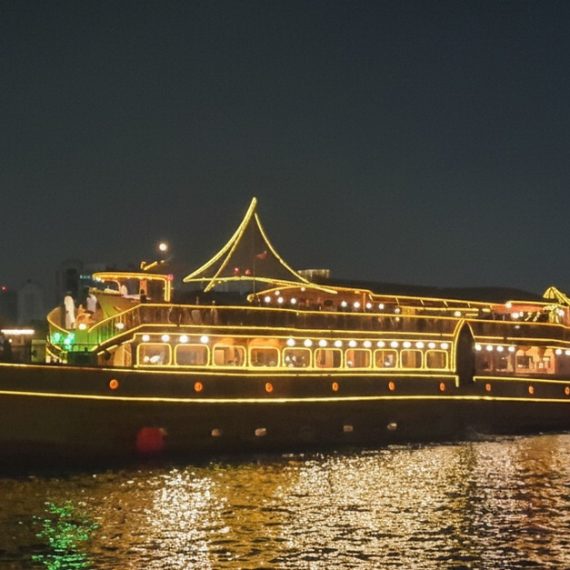 Get 2-Hours Creek 5* Dinner Dhow Cruise For One