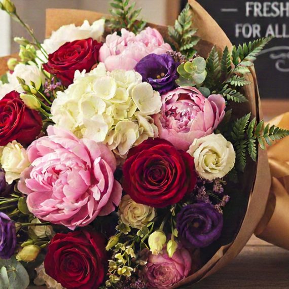 Handcrafted Rose Bouquets