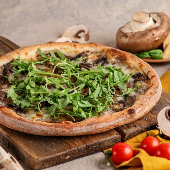 Relish With Classic Or Premium Pizza! Russos New York Pizzeria - Abu Dhabi Abu Dhabi UAE