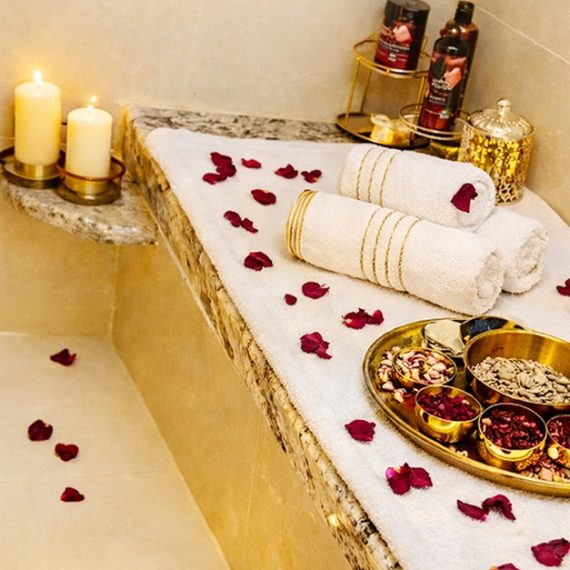 Buy Authentic 60-min Moroccan Bath With Optional Spa Treatment Now at Special Price in QatarMegaDeals.com Authentic 60-min Moroccan Bath With Optional Spa Treatment Hamsat Narjis Ladies Beauty Center Abu Dhabi UAE