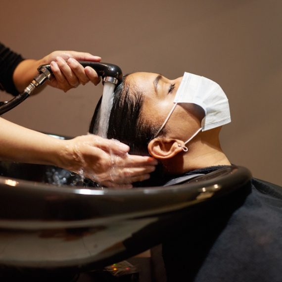 Colour Highlights Pola ladies salon Dubai UAE