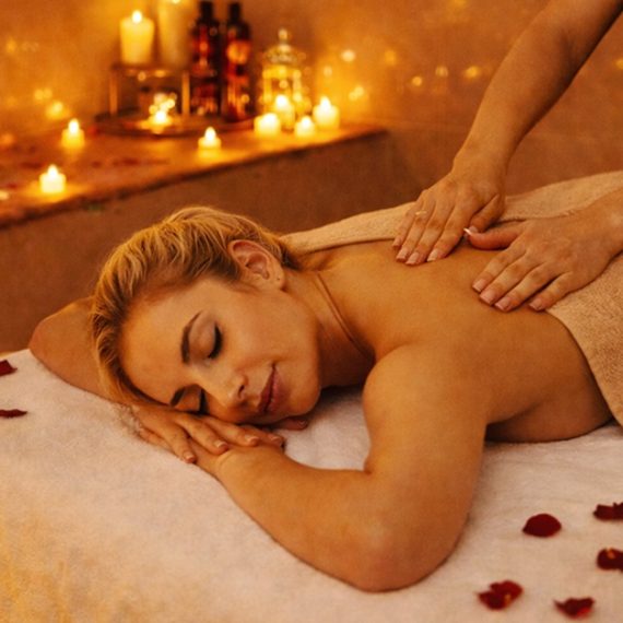 Full Body Aromatherapy Spa + Optional Blowdry Or Moroccan Bath Hamsat Narjis Ladies Beauty Center Abu Dhabi UAE
