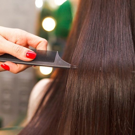 Hair Keratin Treatment W Cut