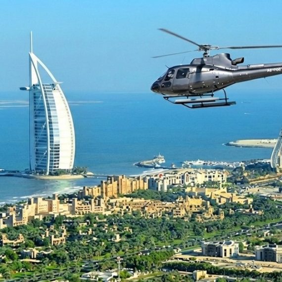 Experience Dubais Skyline With Up To 30-minute Heli Ride The Tours Factory Dubai UAE