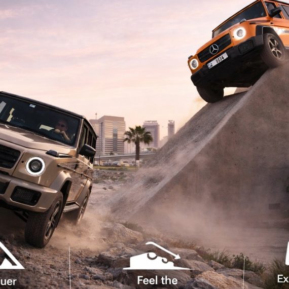 Mercedes-benz G-class Luxury Track Experience In Dubai Mercedes Benz Off Roading Center Dubai UAE