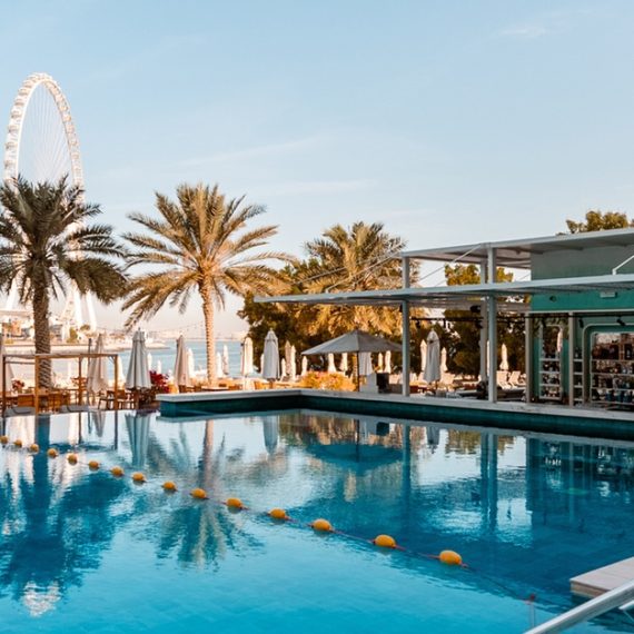 Premium 3 Course Menu +water W Optional 1 Glass - Grape Or Pool/Beach Areia Beach Bar & Grill at 4* DoubleTree by Hilton JBR Dubai UAE