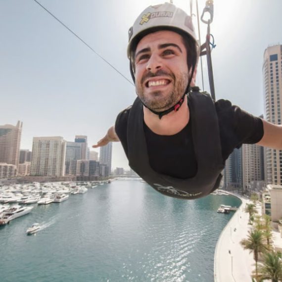 Xline Dubai Marina: World’s Longest Zipline Experience For One Adult The Tours Factory Dubai Dubai UAE