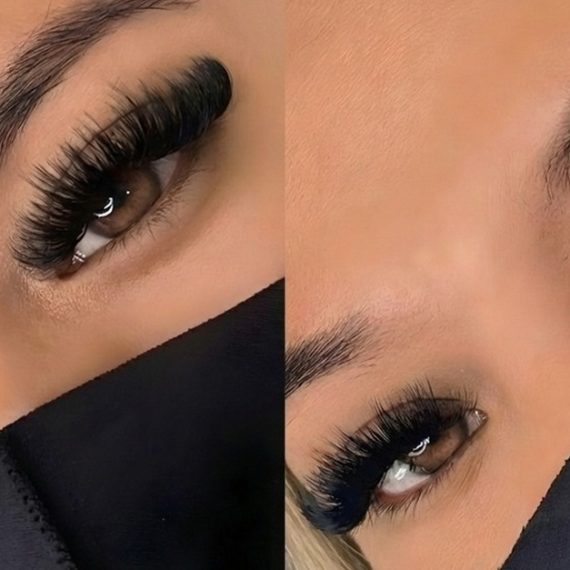 Get A Full Set Of Natural 2d/3d Or Russian Mega Volume Lash Extensions Soul Senses Salon Dubai UAE