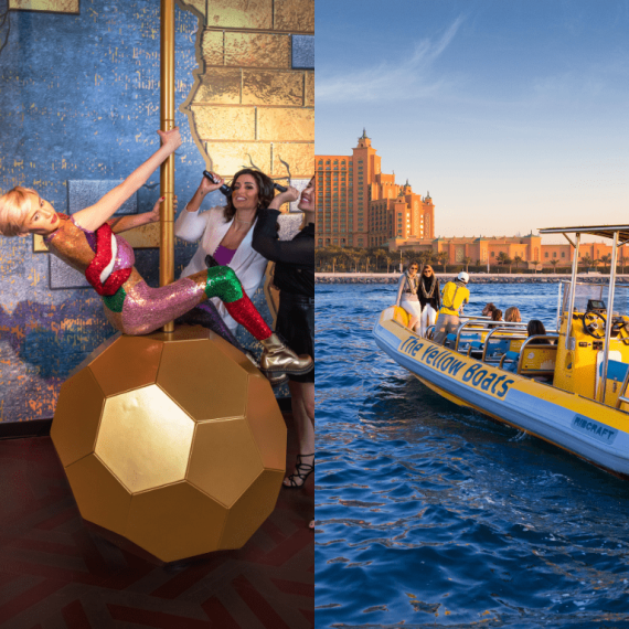 99 Minutes Premium Boat Tour + FREE Madame Tussauds - Combo Combos and more adventures