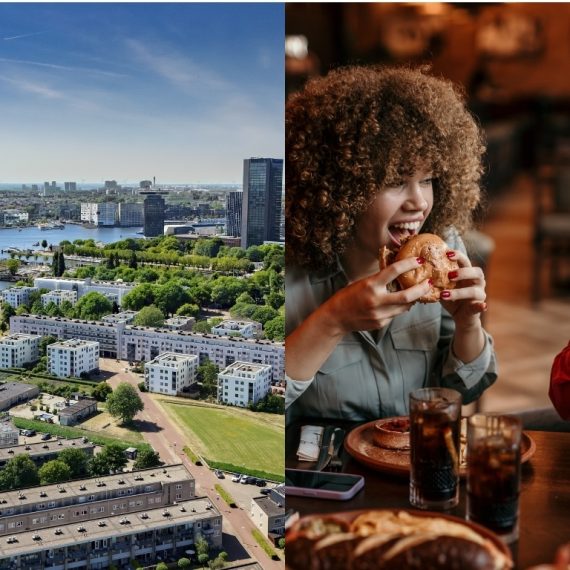 A'DAM Lookout: Entry Ticket + Burger Menu Experiences