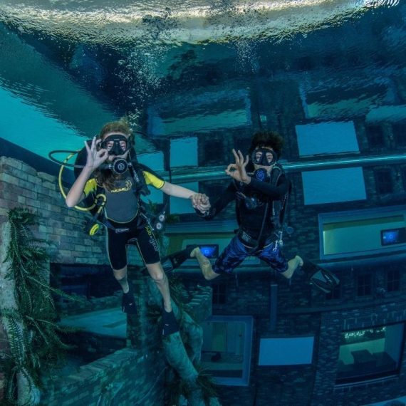 Deep Dive Dubai Scuba Diving Experience Water Sports