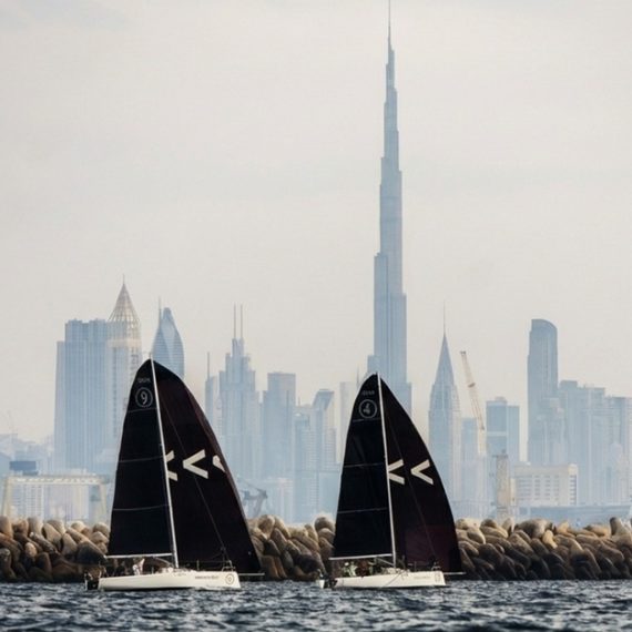 Enjoy A Relaxing 90-minute Sunset Sailing Trip For 2 Or 4 People Wind Rises Sailing Experience Dubai UAE