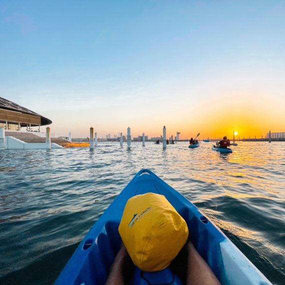 Guided Kayak Tour at Louvre Abu Dhabi Water Sports