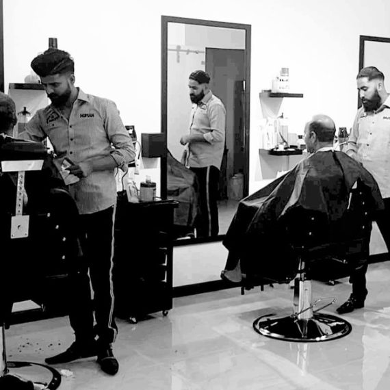 Haircut - Men Barber Al Najem Allamie Gents Salon Dubai UAE