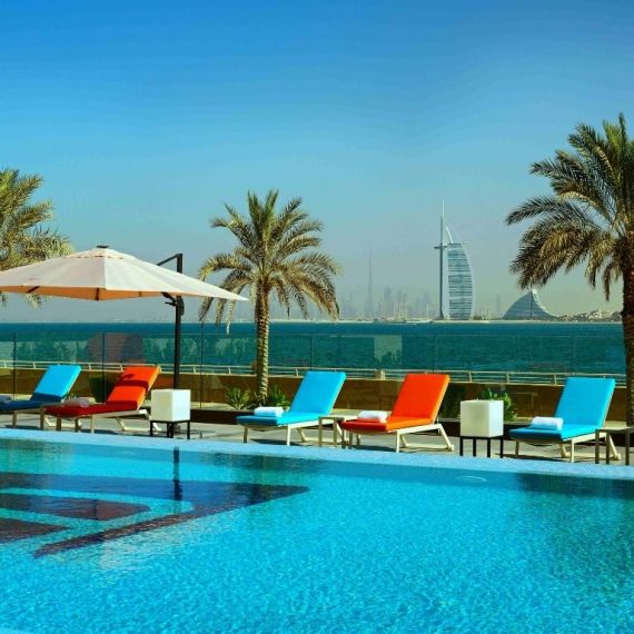 Lunch with Pool & Beach Access at Aloft Palm Jumeirah Experiences
