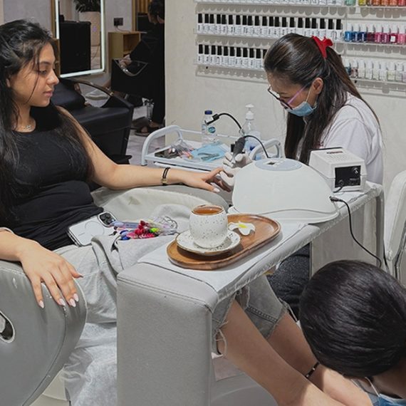 Professional Nail Care & Extensions With Relaxing Mani-pedis Soul Senses Salon- MovenPick JVT Dubai UAE