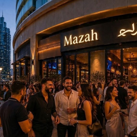 Authentic Lebanese Mezze & Grilled Specialties In Dubai Marina Mazah Restaurant Dubai UAE