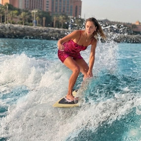 Dubai Wakesurf: Shared Or Private Boat Experience Big Wake Dubai UAE