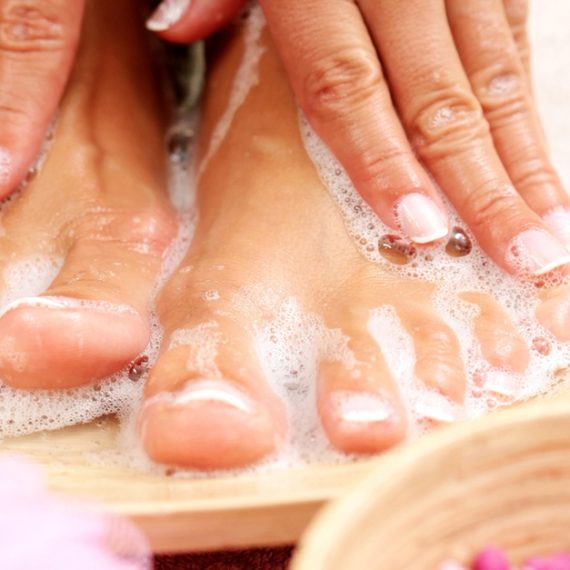 Mani-pedi Euphoria Ladies Beauty lounge Dubai UAE