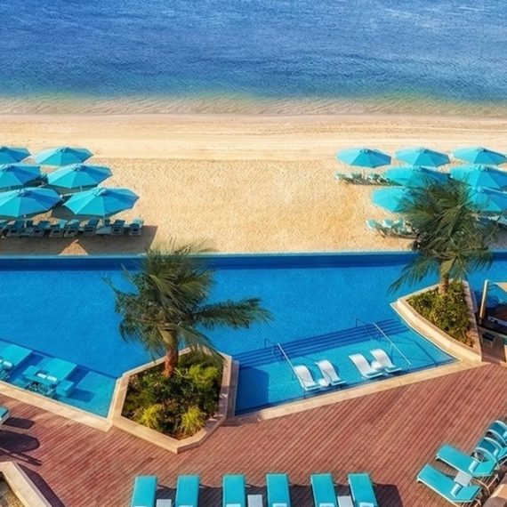 Pool & Beach Day With Fully Redeemable Dining Credits The Pool at 4 The Retreat Palm Dubai Dubai UAE
