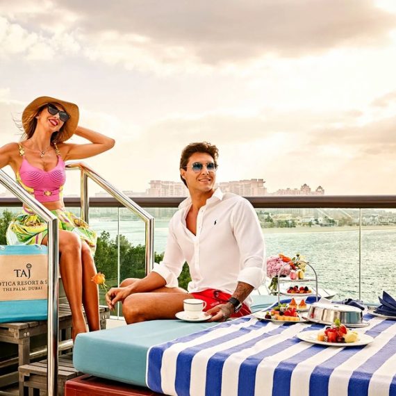 Relax By The Resort Pool W F&b Credit & Balinese-style Cabana Access LIME POOL BAR Dubai UAE